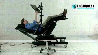 Zero Gravity Chair 4 with Height Adjustable MonitorLaptop Stand [upl. by Eecart944]