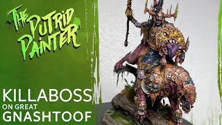 How to paint the Killaboss on Great Gnashtoof [upl. by Yelda]