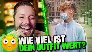 REICHE KINDER 😮 LION Wie viel ist dein Outfit wert 😂  Marc Gebauer Highlights [upl. by Gnoht]