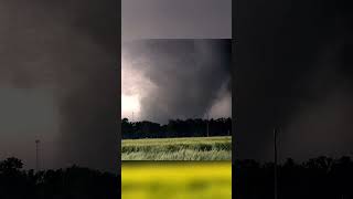 Monster EF4 tornado filmed just west of Shawnee OK during the forgotten outbreak in Oklahoma [upl. by Nodyarg222]