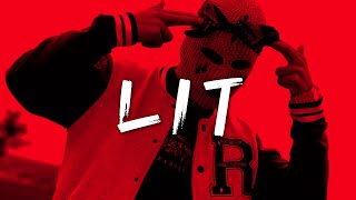 Aggressive Fast Flow Trap Rap Beat Instrumental LIT Dark Trap Beat Hip Hop Rap Instrumental [upl. by Lehcim]