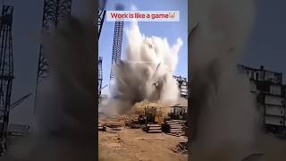 Work is like a game🤡 adamrose funny constructioncomedy construction [upl. by Papert]