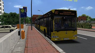 Lets Play OMSI 2 Städtedreieck 21 Linie R57 [upl. by Dareen]