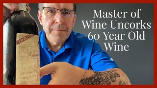 Master of Wine Uncorks a 60 Year Old Wine [upl. by Cohby]