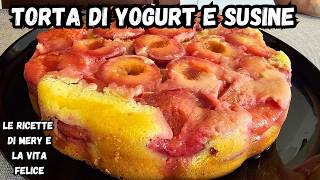 Linaspettata Dolcezza della Torta di Yogurt e Susine rosse una specialità [upl. by Tserrof]