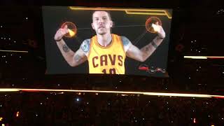 20142015 Cavs Home Opener Intro Lebrons Return [upl. by Arymahs744]