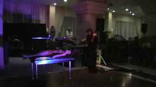 Chandris hotel Corfu  Greece Magicians trick night show [upl. by Surat]