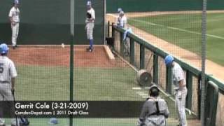 Gerrit Cole 3212009 Bullpen [upl. by Liggett19]