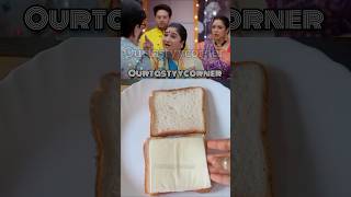 Easy Peasy Cheesy Garlic Bread 🥪 Anupama Baa ne mama ji ko mara thappad 👋 anupama bread [upl. by Vail]