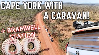 Tele Track travelling with a Caravan amp Bramwell Station  Offroad caravanning Australia [upl. by Liatrice]