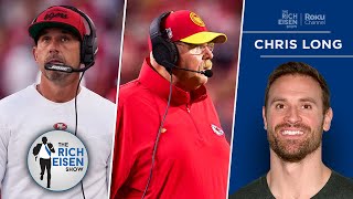 Why Chris Long Is Picking Mahomes amp Chiefs to Beat 49ers in Super Bowl LVIII  The Rich Eisen Show [upl. by Akissej]