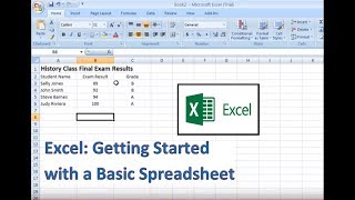 Excel HowTo Starting a Basic Spreadsheet [upl. by Oakley]