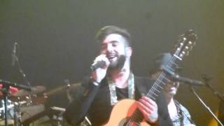 Concert de Kendji à Marseille 19 mars 2016  Joyeux anniversaire Antonio [upl. by Ellak]