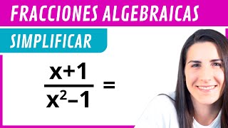 SIMPLIFICACIÓN de FRACCIONES Algebraicas 🍕 [upl. by Estis]