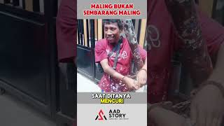 MALING KETANGKAP BASAH shorts aadstory [upl. by Costin]