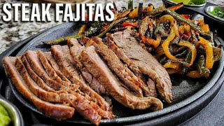 Steak Fajitas  The Best Recipe for a Perfect Dinner [upl. by Ramej]