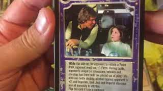 Star Wars CCG  Special Edition Starter deck openings [upl. by D'Arcy]