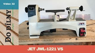 Soustruh na dřevo  JET JWL1221VS [upl. by Lindell742]