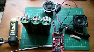 It works Supercapacitor Powered Bluetooth Speaker [upl. by Lacsap252]