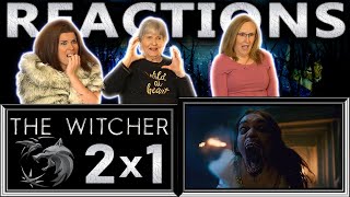 The Witcher 2x1  A Grain of Truth  Reactions [upl. by Dnumde]