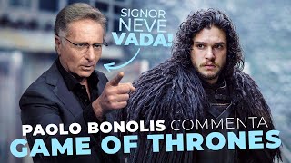 PAOLO BONOLIS COMMENTA quotGAME of THRONESquot 1 [upl. by Huxley]