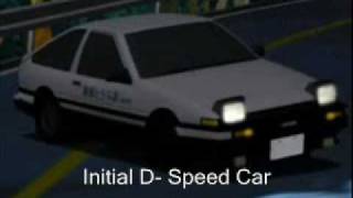 Initial D Speed Car [upl. by Tterraj]