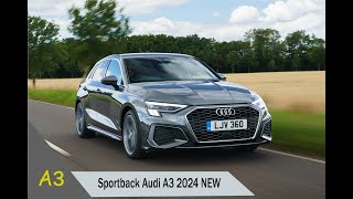 NEW 2024 Audi A3 Sportback  Interior amp Exterior Details [upl. by Wrigley]