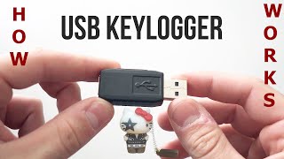 How a USB Keylogger runs by Autorun fileinf [upl. by Yllime42]