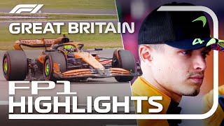 FP1 Highlights  2024 British Grand Prix [upl. by Enad]