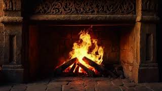 🔥 Relaxing Fireplace 247🔥Fireplace with Burning Logs amp Fire Sounds  Sleep Flames [upl. by Rehpitsirhc]