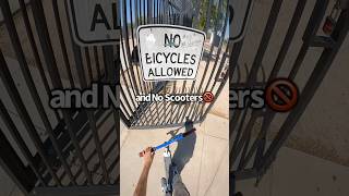 No Scooters Allowed🚫 short scooter redbull skate shorts insane viral scoot [upl. by Ailaza51]