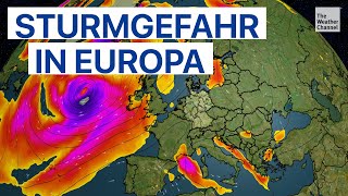 Orkanböen und Medicane – Was das für Deutschland bedeutet [upl. by Alleuol]