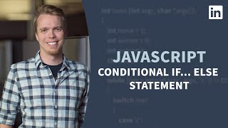 JavaScript Tutorial  Conditional If Else Statement [upl. by Airtal584]