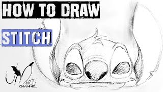 Come Disegnare Stitch  Walt Disney  Speed Drawing  Tutorial [upl. by Hedda]