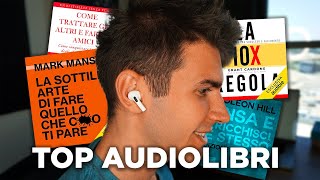 Top 7 Audiolibri da Ascoltare ASSOLUTAMENTE 🎧 [upl. by Gratiana989]