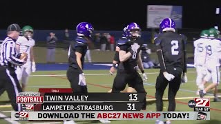 LampeterStrasburg hosts Twin Valley in District 3 4A semifinal [upl. by Leinahtan]