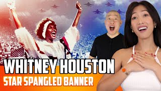 Whitney Houston  National Anthem Star Spangled Banner Super Bowl 1991 Reaction [upl. by Whetstone646]