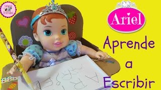 📝 BEBE ARIEL APRENDE A ESCRIBIR ✍️ [upl. by Yelsek]