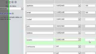 phpMyAdmin Creando tablas y campos [upl. by Canotas73]