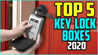 Top 5 Best Key Lock Boxes In 2020 [upl. by Zuzana]