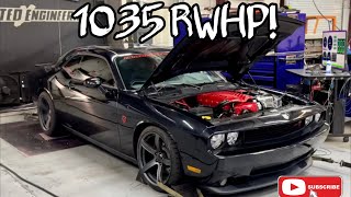 1000 HP Dodge Challenger SRT GHOUL MASSIVE HORSEPOWER with MMX Forged Stroker Gen 5 Whipple [upl. by Wolpert]