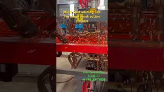 Multi spot welding machine for Large scale construction project fullyautomaticstirrupbender [upl. by Sarajane]