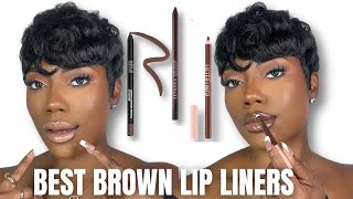 THE BEST LIP LINERS FROM DARK SKIN WOMAN [upl. by Alcina]