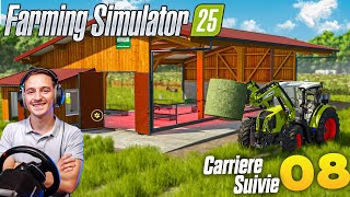 LES CHÈVRES ENFIN  FARMING SIMULATOR 25  Carrière Suivie 8 [upl. by Tri]