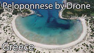 Discovering the Peloponnese by drone Greece 4K [upl. by Marsland918]