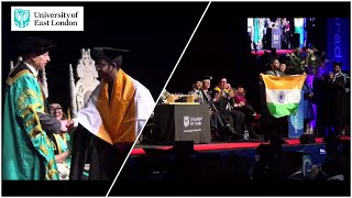 My Graduation Ceremony at University of East London 2024  London UK  Mr SoLo [upl. by Nobile]