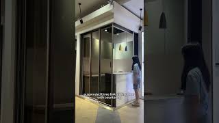 Ushaped kitchen sliding dooraluminium doors kitchen windows home homedecorinteriordesign [upl. by O'Rourke]