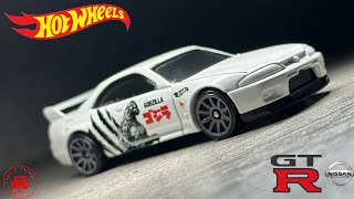 Hot Wheels Nissan Skyline GTR R33 GODZILLA 我要買gtr [upl. by Pius]