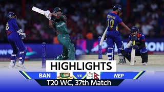 BAN vs NEP Highlights Bangladesh vs Nepal Match Highlights  Full Match Highlights [upl. by Rednal]