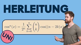 Herleitung von Summenformeln für cosnx und sinnx als Summe von Kosinus Termen [upl. by Nnylirej]